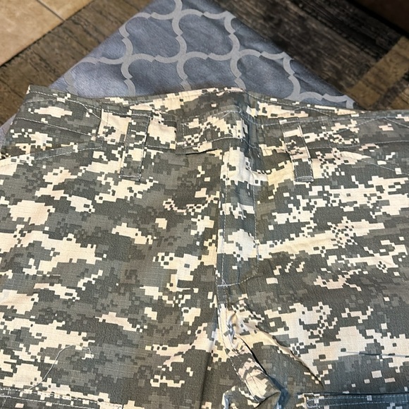 Carpenters pants with knee pads camouflage 10 pockets new size Large -Regular - Picture 7 of 15